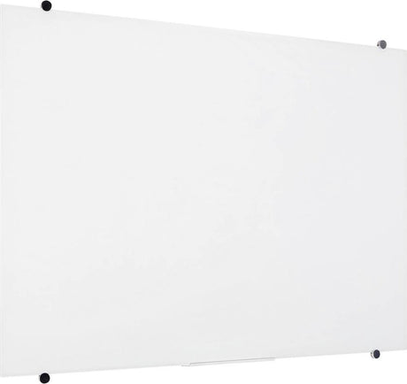 Profesjonalna szklana tablica magnetyczna Speaka sp-gww-001 (szer. x wys.) 1200 mm x 900 mm biała gładka w komplecie. taca do przechowywania
