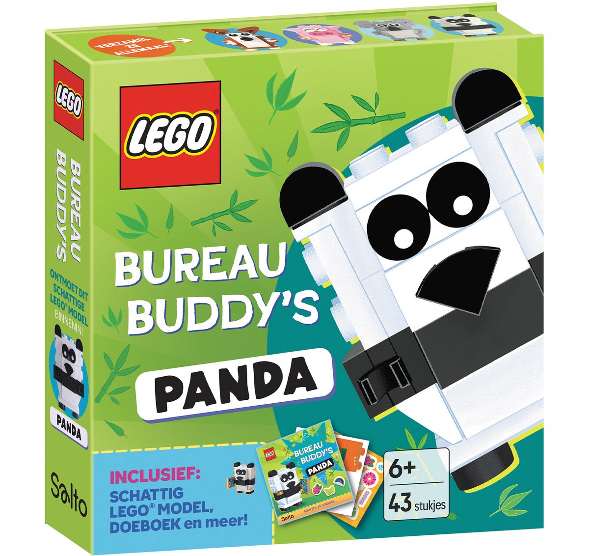 Lego® 1 - lego: bureaubuddy's: panda