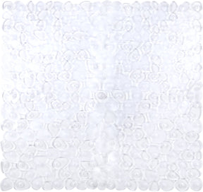 Differnz lapis anti-slip inlegmat douche 54x54cm transparant