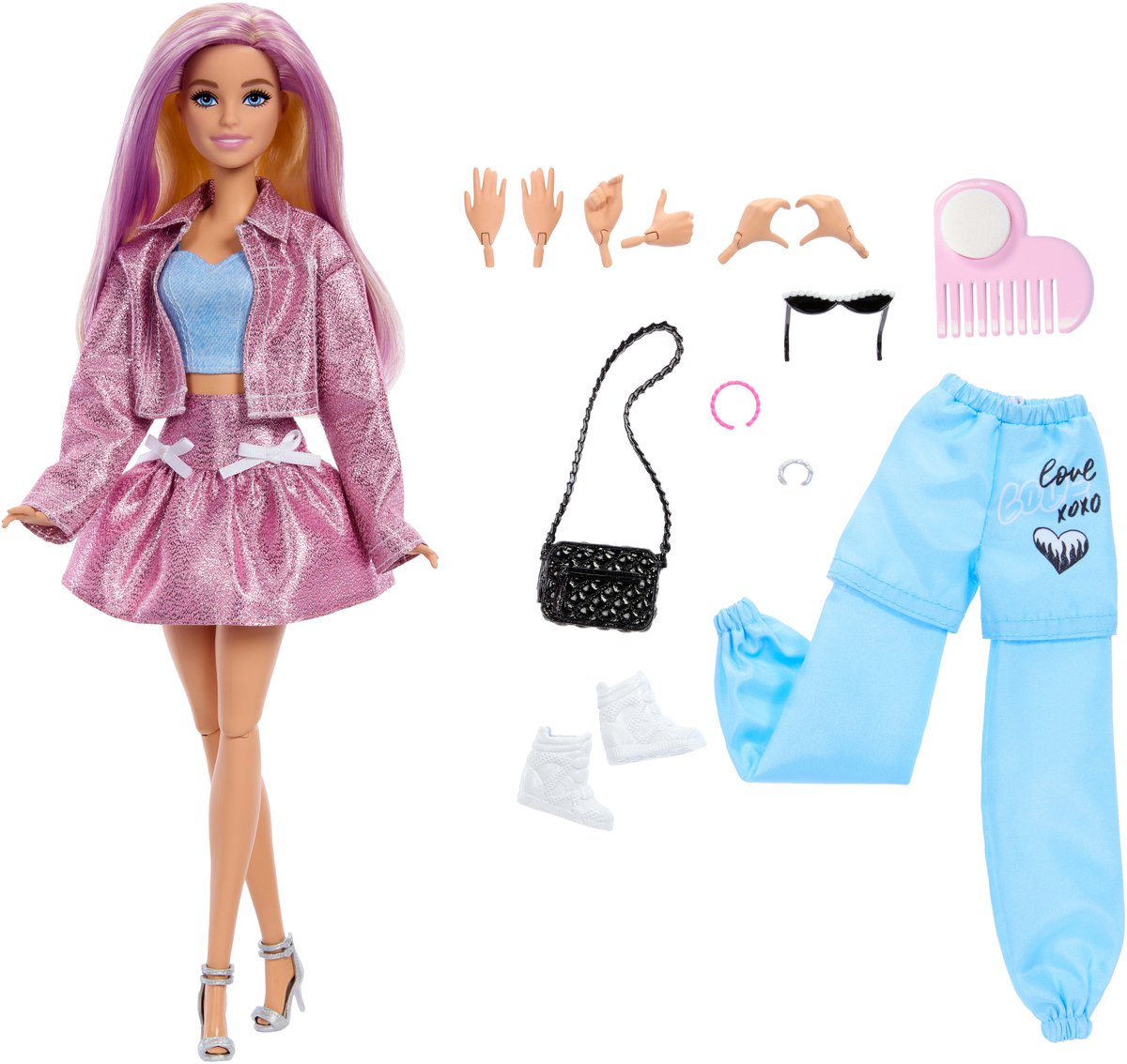 Lalka Barbie w luksusowym stylu wraz z akcesoriami