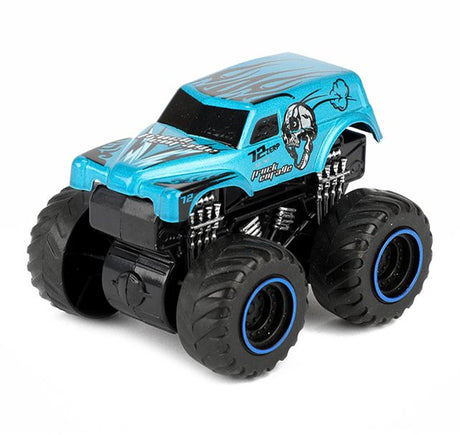 Samochody Vehicool, ciężarówki strzelają mini monster truckami