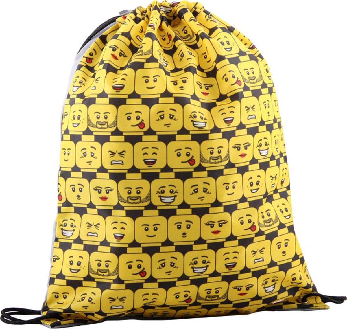 Torba gimnastyczna Lego z głowami minifigurek 42cm - 11l