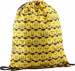 Torba gimnastyczna Lego z głowami minifigurek 42cm - 11l