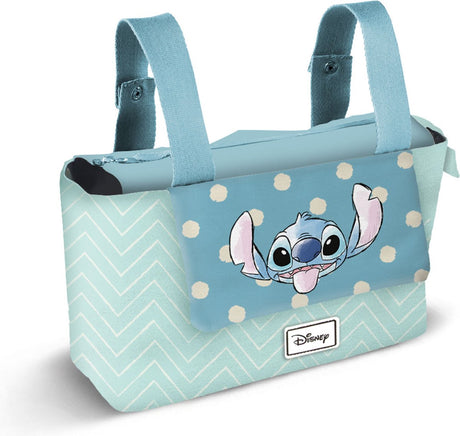 Charactermania - Disney - Lilo i Stich Lovely - koszyk - torba niemowlęca - praktyczna torba na pieluchy do wózka - niebieska