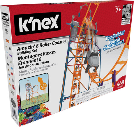 Zestaw K'nex amazin' 8 rollercoaster