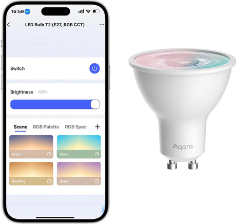 Żarówka LED Aqara t2 (rgb cct, gu10)