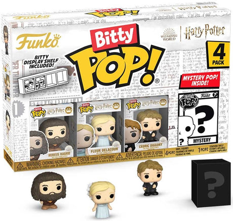 Funko Harry Potter i Czara Ognia, bitty pop! Figurka winylowa 4-pak Hagrid 2,5 cm minifigurka - 2 cm