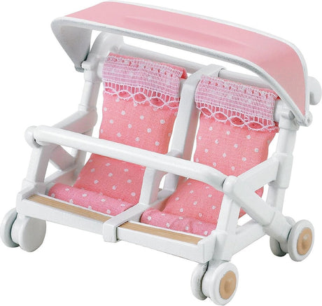 Sylvanian Family 4533 Meble do domku dla lalek z podwójnym wózkiem