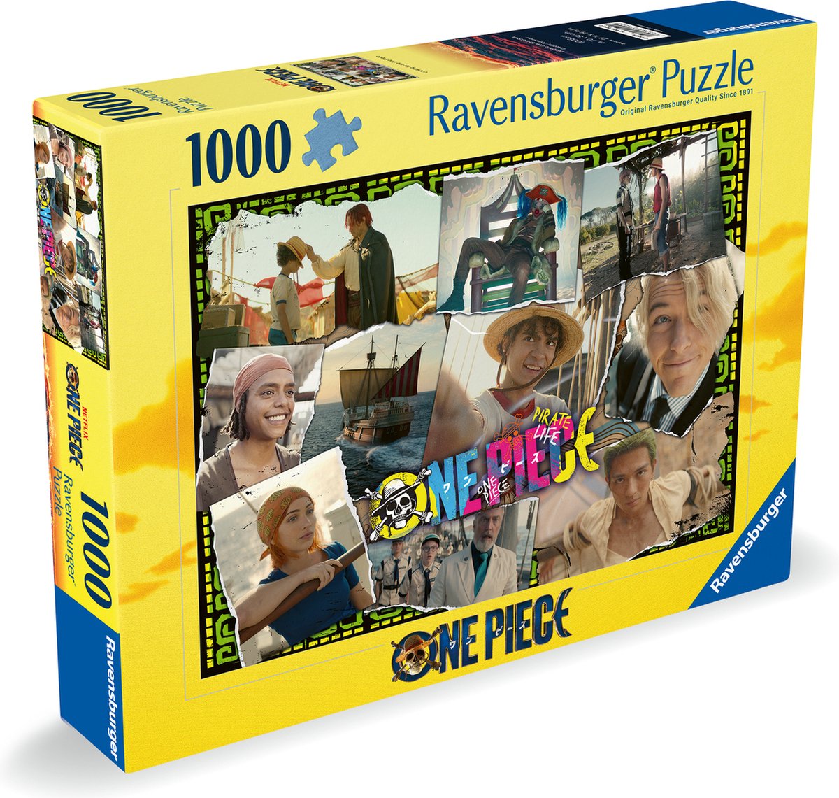 Ravensburger - jednoczęściowy (akcja na żywo) - układanka - 1000 elementów