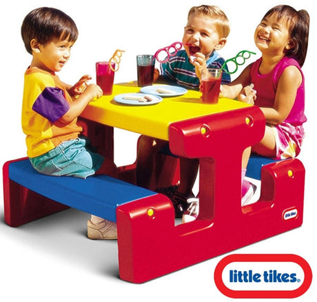 Stół piknikowy Little Tikes Junior Primary - stół do zabawy