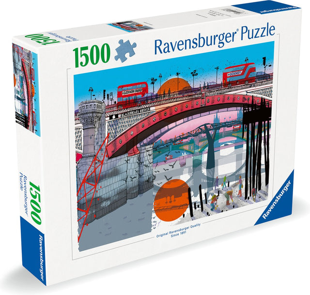 Puzzle Ravensburger Jestem Londynem - układanka - 1500 elementów