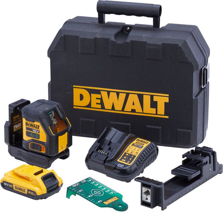 Laser krzyżowy akumulatorowy Dewalt dcle34021d1 zielony 18v xr 2.0ah w tstak