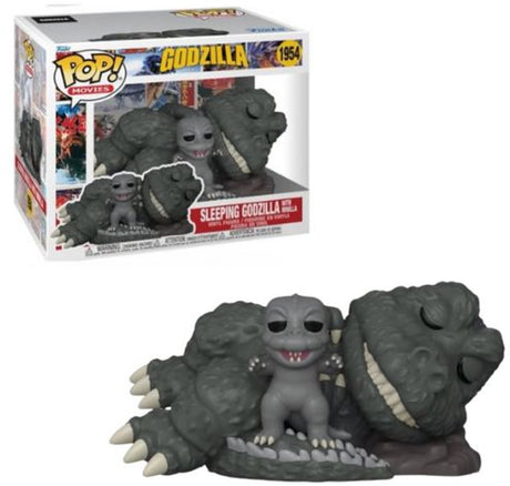 Funko godzilla śpiąca godzilla z minillą - (super pop!) winylowa figurka 1954 unisex pop! - neutralny - standardowy