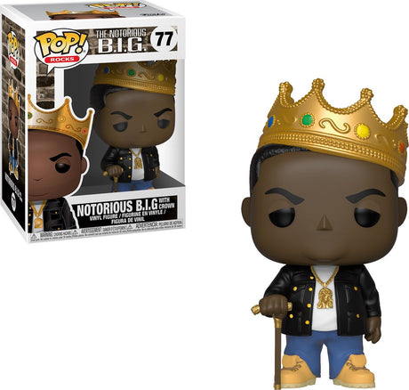 Funko-pop! skały Notorious duże z koroną #77 - figurka kolekcjonerska