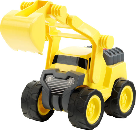 Koparka mechaniczna Klein Toys - 23x11x14,5 cm - skala 1:24 - żółto-czarna
