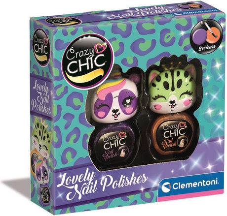 Clementoni Crazy Chic Polish Purple Orange Purple, 2.