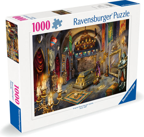 Puzzle Ravensburger Zamek Wampirów - układanka - 1000 elementów