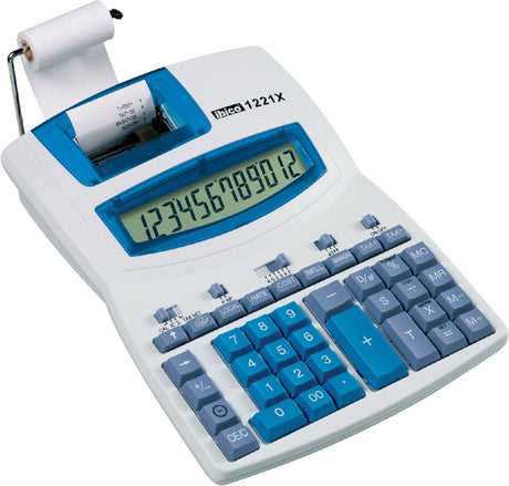 Wydruk Ibico 1221x - kalkulator biurkowy