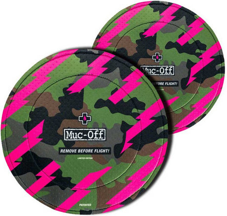 Muc-off osłony hamulców tarczowych camo (para)