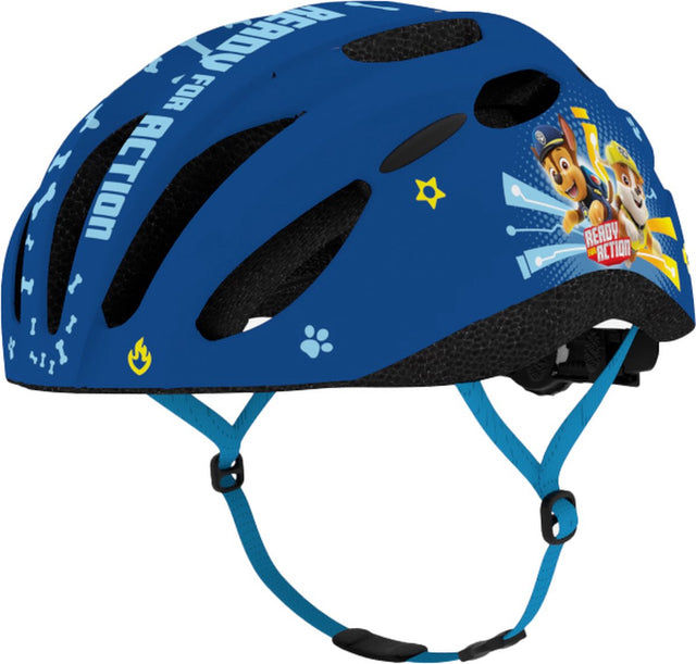Kask rowerowy Seven polska paw patrol - kask dziecięcy - technologia in-mold - regulowany - rozmiar m (52-56 cm) - ciemnoniebieski