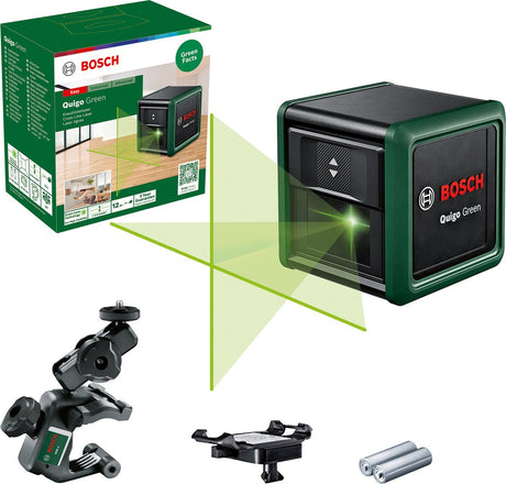 Laser krzyżowy Bosch Green Bosch Quigo w kolorze zielonym