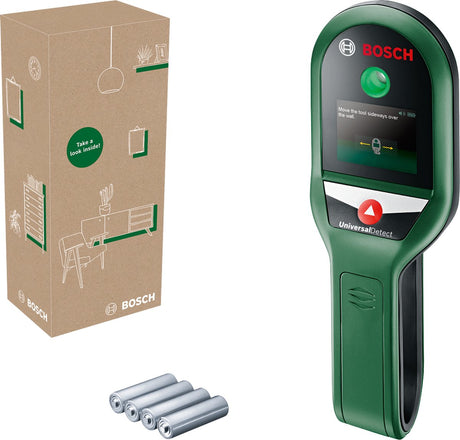 Bosch universaldetect - wykrywacz rur - w komplecie z bateriami