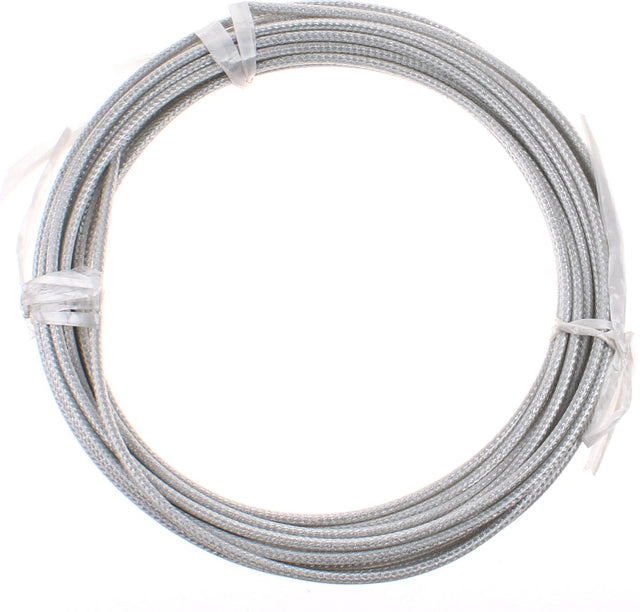 Hamulec Elvedes na zewnątrz 5mm srebrny (10m) w oplocie 182038-10