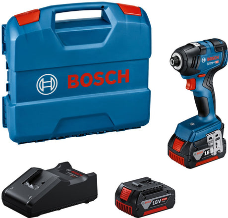 Wkrętarka udarowa akumulatorowa Bosch Professional GDR 18v-200 200nm 18v 4.0ah w obudowie L - 06019j2107
