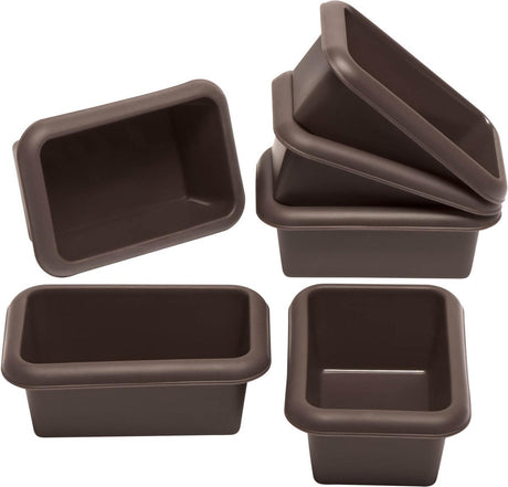Lurch - flexiform - mini - formy do chleba - silikonowe - 6 sztuk