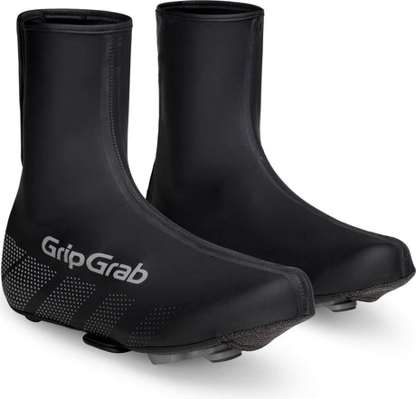 Gripgrab - wodoodporne ochraniacze na buty rowerowe wyścigowe, ochraniacze na buty rowerowe przeciwdeszczowe - czarne - unisex - rozmiar xs (36 37)
