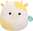 Squishmallows Jazwares - duży plusz (korpus - krowa w żółte cętki) - plusz 40cm