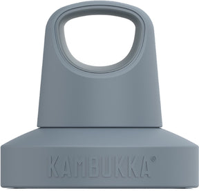 Kambukka twist lid grey: universele dop voor mok fles