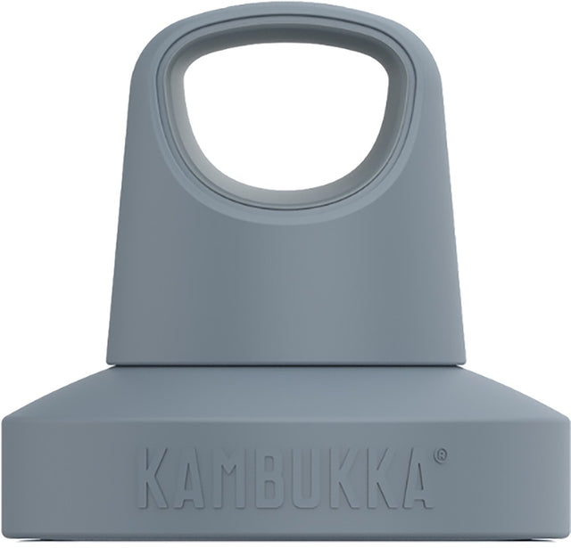 Kambukka twist lid grey: universele dop voor mok fles