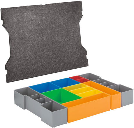 Profesjonalne pudełka wkładane Bosch do l-boxx 102, 12 szt. - 1600a016n9
