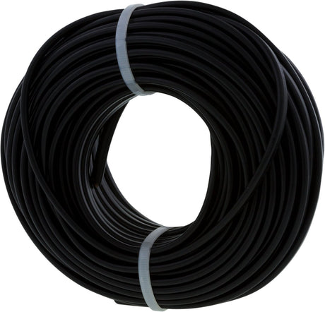 Przewód domowy Q-link - płaski - obciążalność do 1200 W - 2 x 0,75 mmâ² - 20 m - czarny