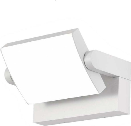 Obrotowy kinkiet LED V-tac vt-11020-w - wodoodporny ip65 - biały - 17w - 2520 lumenów - 3000k