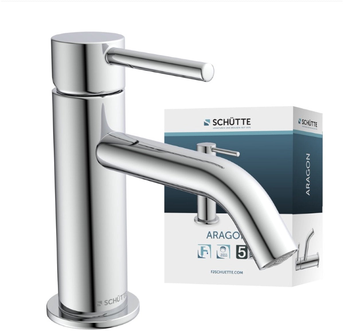 Schütte schutte aragonowy kran fontannowy | chrom – 37955