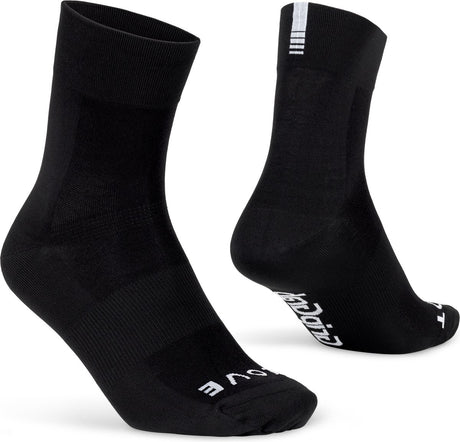 Gripgrab - lekkie letnie skarpetki rowerowe SL Performance 1 para skarpet rowerowych Coolmax regularny krój - czarny - unisex