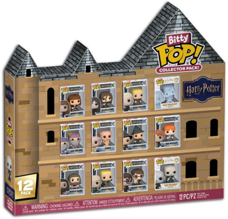 Funko harry potter bitty pop! vinyl figure multipack 2,5 cm display (12)