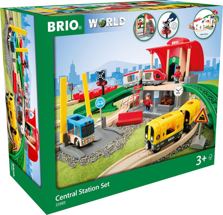 Zestaw stacji centralnej Brio - 33989 - tory kolejowe