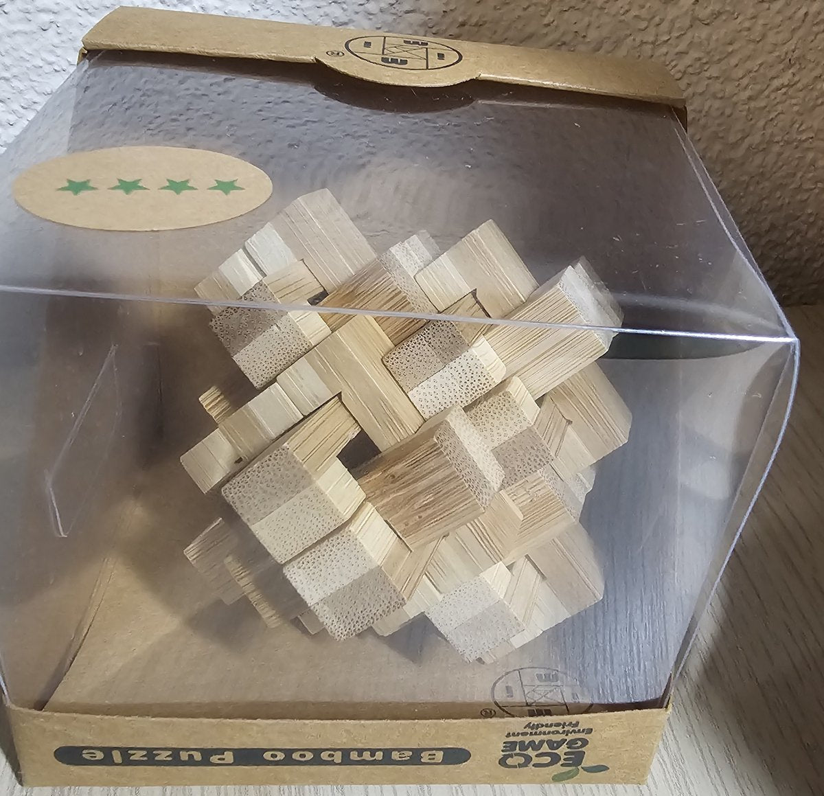 Puzzle z przeklętym węzłem Philosa, bambusowe