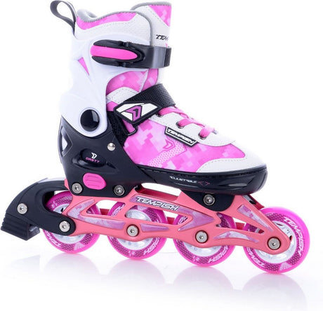 Rolki inline Dasty 82A Soft Boot w kolorze różowym, rozmiar 37-40