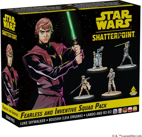Atomic Mass Games Star Wars Shatterpoint nieustraszony i pomysłowy zestaw drużyn - en fr de pl es