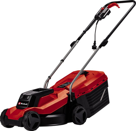 Kosiarka elektryczna Einhell GC-EM 1000 32 - 1000 W - szerokość koszenia: 32 cm - pojemnik zbierający 30 l - zalecana powierzchnia trawnika: do 300 m² - wysokość koszenia: 30-70 mm