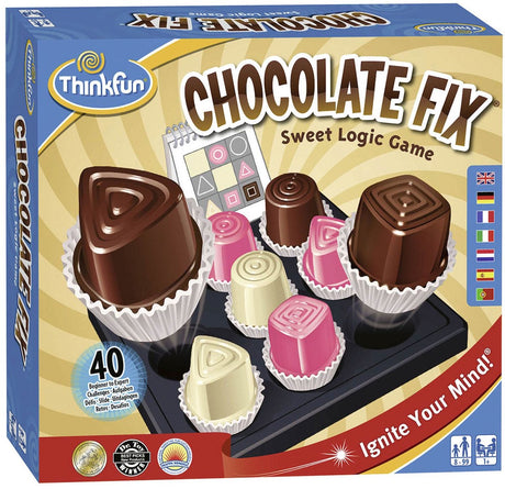 Thinkfun czekoladowa poprawka - łamigłówka