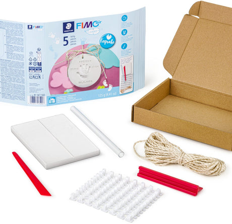 Staedtler fimo air keepsake - 125 g klei met stempelset