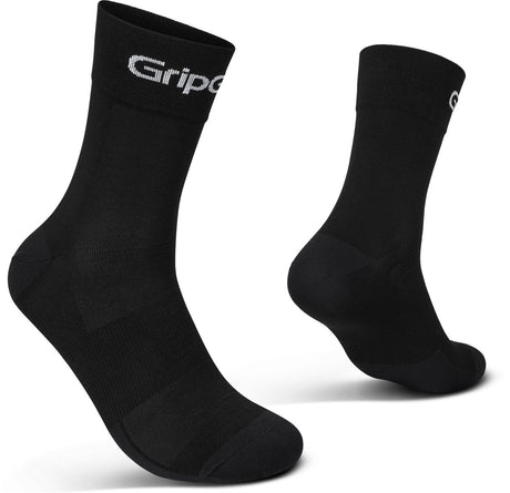 Gripgrab - letnie skarpetki rowerowe Ride o regularnym kroju 1 para skarpet rowerowych Coolmax - unisex - czarne