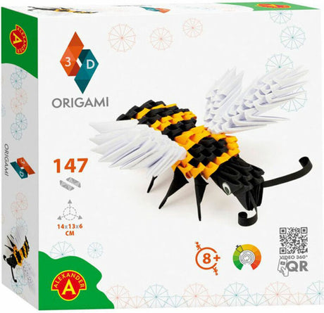 Zabawki Aleksandra Aleksander - origami 3d - pszczoła