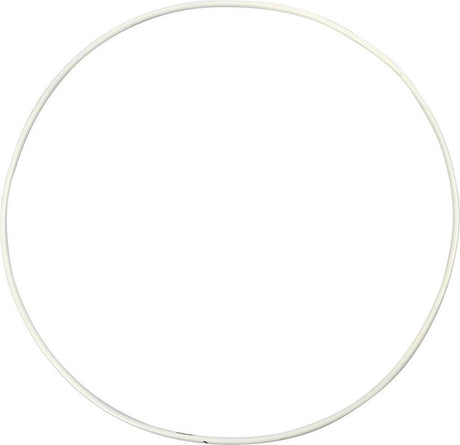 Firma Creativ https: www.cchobby.nl pierścień-drut metalowy-d-20-cm-grubość-3-mm-biały-5-częściowy-1-pudełko