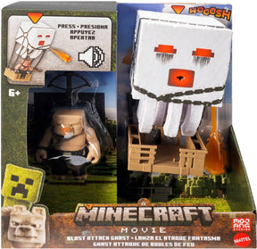 Film Minecraft: duch ataku wybuchowego – figurka o średnicy 25 cm ze światłem, dźwiękiem i ognistym pociskiem